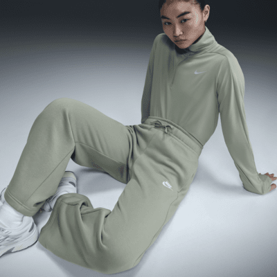 Nike Sportswear Club Fleece Women's Mid-Rise Wide-Leg Tracksuit Bottoms