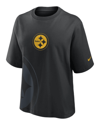 Женская футболка Pittsburgh Steelers Boxy Nike NFL