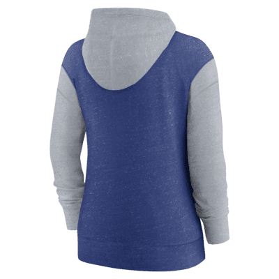 Sudadera con gorro de cierre completo para mujer Nike Gym (MLB Los ...