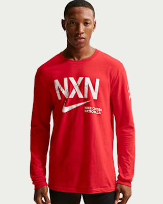 Мужская футболка Nike 2025 NXN Long-Sleeve для бега