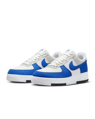 nike men air force 1 '07 lv8 white football grey game royal