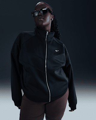 Женская куртка Nike Sportswear Windrunner Knit (Plus Size) для бега