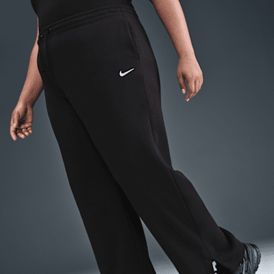 Nike Sportswear Phoenix Fleece Yüksek Belli Kadın Eşofman Altı (Büyük Beden)