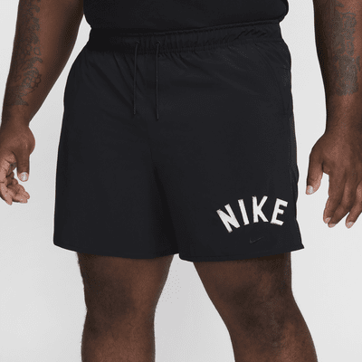 Shorts versátiles Dri-FIT de 18 cm sin forro para hombre Nike Unlimited Swoosh