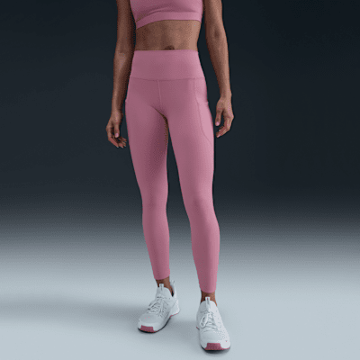 Nike One Leggings de tiro alto de 7/8 con bolsillos para mujer