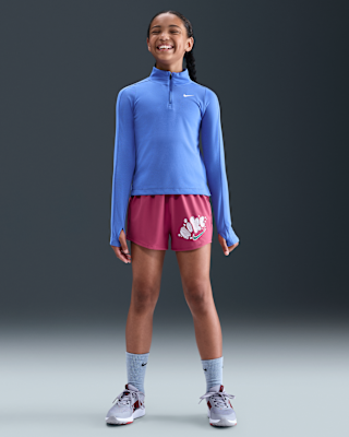 Детские шорты Nike One Big Kids' (Girls') Woven High-Waisted Shorts