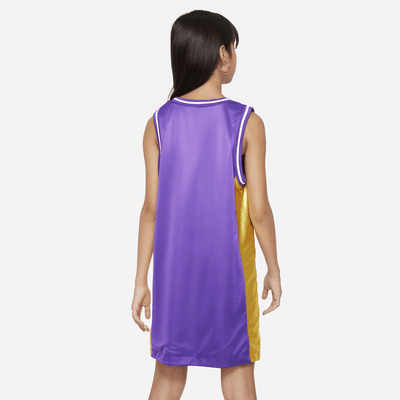 purple lakers jersey dress