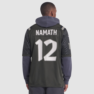 Jersey Nike de la NFL Game para hombre Joe Namath New York Jets Rivalries Collection