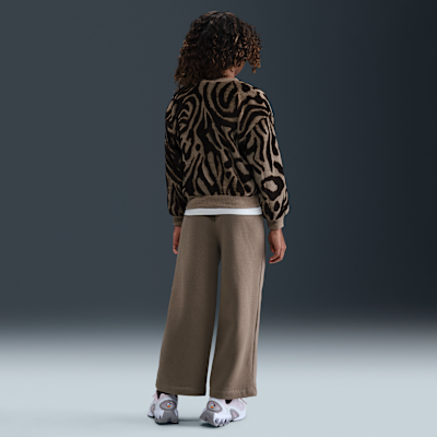 Conjunto de 2 piezas de tela de canalé para niños talla pequeña Nike Wild Warmth