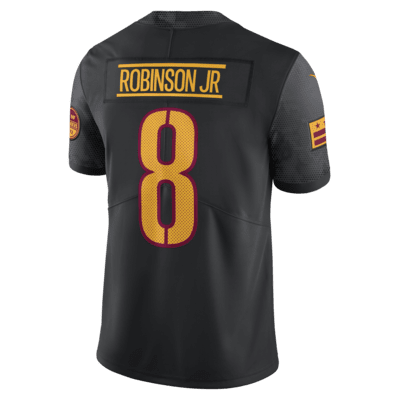 Jersey Nike de la NFL Limited para hombre Brian Robinson Jr. Washington Commanders