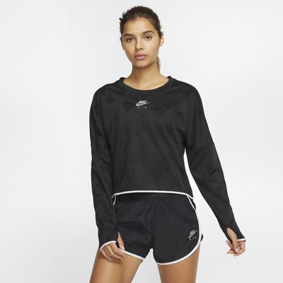 nike air running long sleeve top