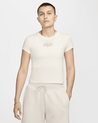 Женская футболка Nike Sportswear Chill Knit Cropped