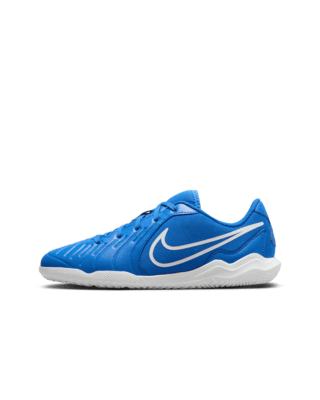 Подростковые кроссовки Nike Jr. Tiempo Legend 10 Club Little/Big Kids' Indoor/Court Low-Top Soccer