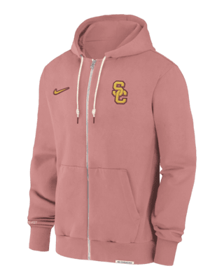 Мужское худи USC Trojans Sideline Player Nike Dri-FIT College Full-Zip Hoodie