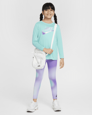 Детская футболка Nike Dri-FIT Little Kids' Long Sleeve and Leggings Set