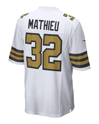 Nike Men's New Orleans Saints Taysom Hill #7 White Game Jersey