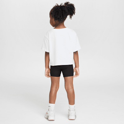 Nike Toddler Wild Flower Boxy T-Shirt and Shorts Set