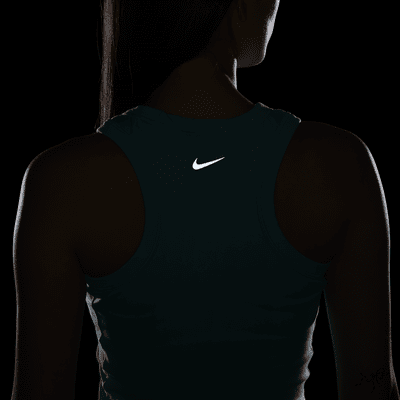 Nike One Fitted Women's Dri-FIT Cropped Tank Top