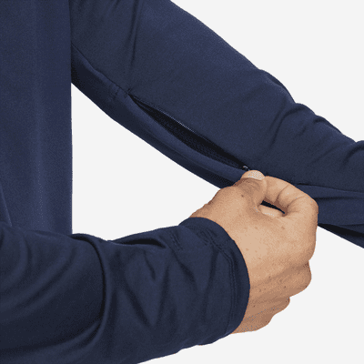 Playera de trail running con medio cierre para hombre Nike Dri-FIT Trail Element