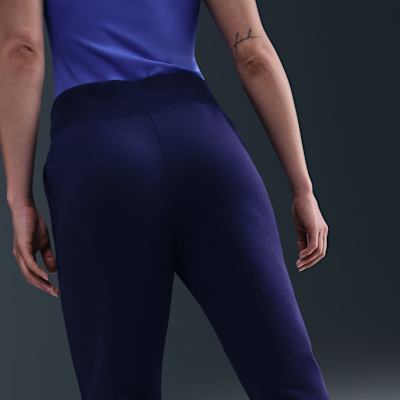 FC Barcelona Phoenix Fleece Pantalón de talle alto de fútbol Nike - Mujer