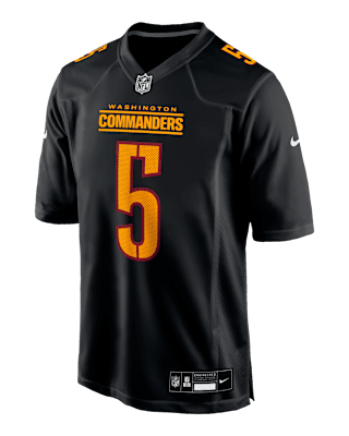 Мужские джерси Jayden Daniels Washington Commanders Nike NFL Game Fashion Jersey