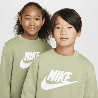 Sudadera para niños talla grande Nike Sportswear Club Fleece