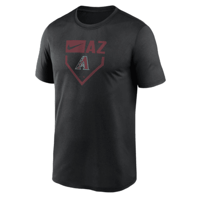 Мужская футболка Arizona Diamondbacks Home Plate Icon Legend