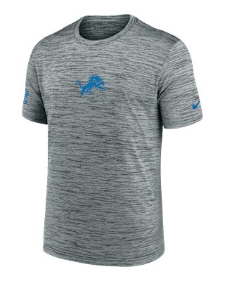 Мужская футболка Detroit Lions Sideline Team Issue Velocity Nike Dri-FIT NFL