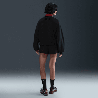 Nike Sportswear Phoenix Fleece Bol Kesimli Sıfır Yaka Kadın Sweatshirt'ü