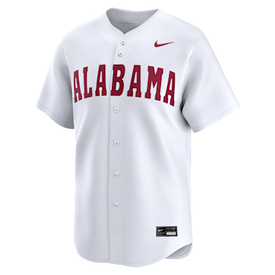 Alabama Wordmark Men's Nike College Limited Baseball Jersey from Nike - $135