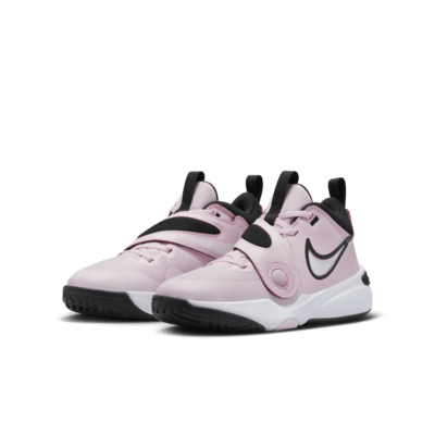 Calzado de básquetbol para niños talla grande Nike Team Hustle D 11