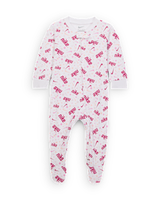 Детские  Nike Play For All Baby (0-9M) Printed Footed Coverall