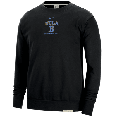 UCLA Standard Issue Men's Nike College Fleece Crew-Neck Sweatshirt ...