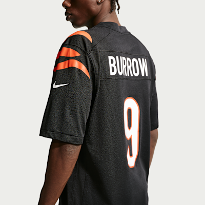 Jersey de fútbol americano Game para hombre NFL Cincinnati Bengals (Joe Burrow)