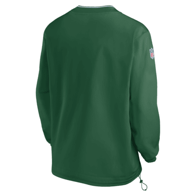 New York Jets Logo Men's Nike NFL Long-Sleeve Windshirt