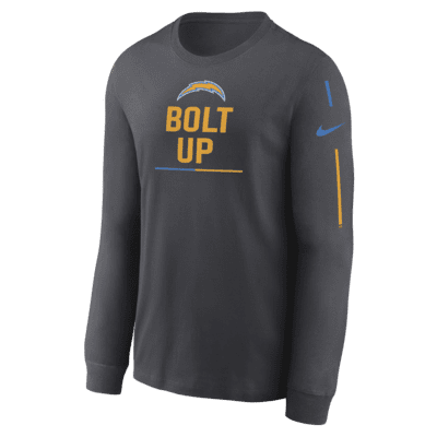 chargers long sleeve jersey