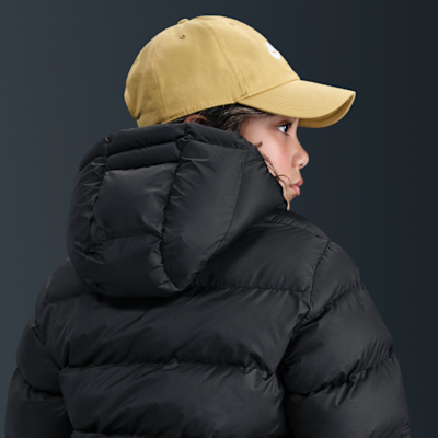 Chamarra acolchada Therma-FIT holgada para niños talla grande Nike Sportswear All Day Play