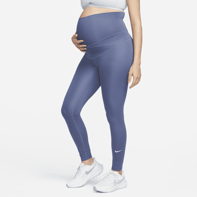 Maternity Plus Size Solid Color High-Waist Leggings