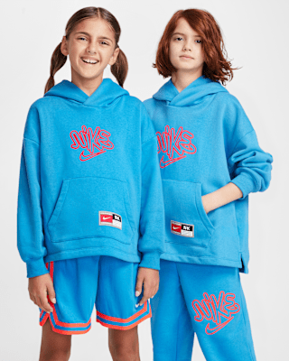 Подростковое худи Nike Culture of Basketball Big Kids' Fleece Pullover Basketball Hoodie для баскетбола