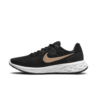 nike black and gold shoes womens