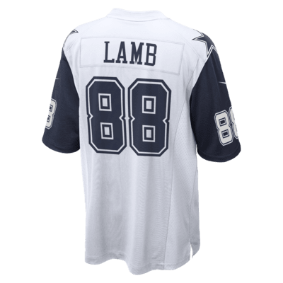 Jersey de fútbol americano Game para hombre NFL Dallas Cowboys (CeeDee Lamb)