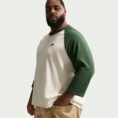 Nike Sportswear Club Men's 3/4-Sleeve Raglan Top