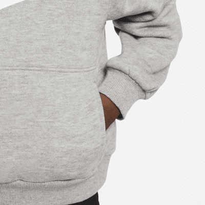 Sudadera con gorro sin cierre infantil Nike Sportswear Club Fleece