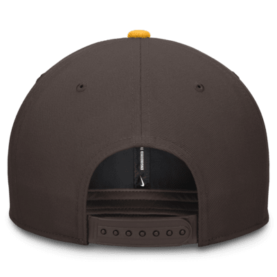 Gorra Nike Dri-FIT de la MLB ajustable para hombre San Diego Padres Evergreen Pro