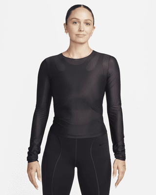 Женские  Nike FutureMove Dri-FIT Long-Sleeve Sheer Top