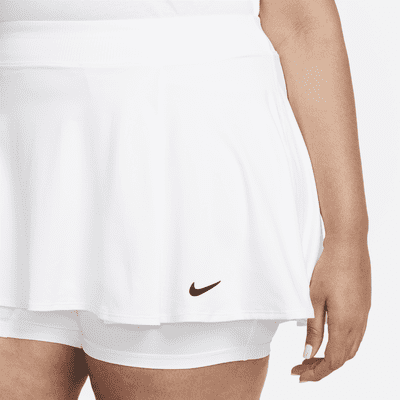 Falda de tenis con volante para mujer NikeCourt Dri-FIT Victory (talla grande)