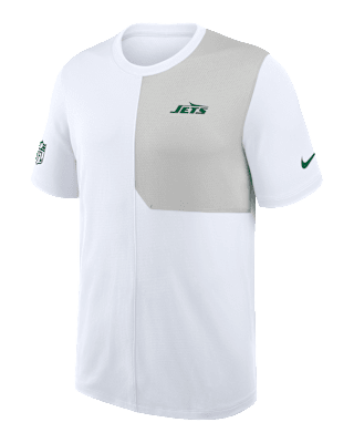 Мужские  New York Jets Sideline Coach Nike Dri-FIT NFL Top