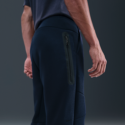 Pants de tejido Fleece con dobladillo abierto para hombre Nike Tech