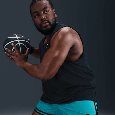 Shorts de básquetbol de tejido Woven UV Dri-FIT de 15 cm para hombre Nike DNA