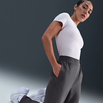 Damskie luźne spodnie z wysokim stanem i szerokimi nogawkami Dri-FIT Nike 24.7 PerfectStretch